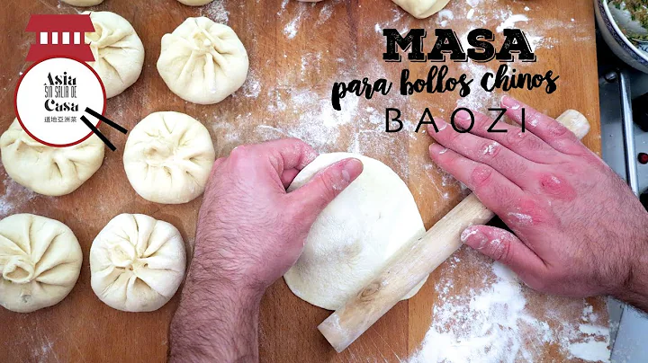 Como Hacer Masa para Baozi Bollos Chinos / How to ...