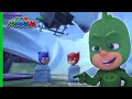 Gekkos ice block rescue   pj masks  kids cartoons