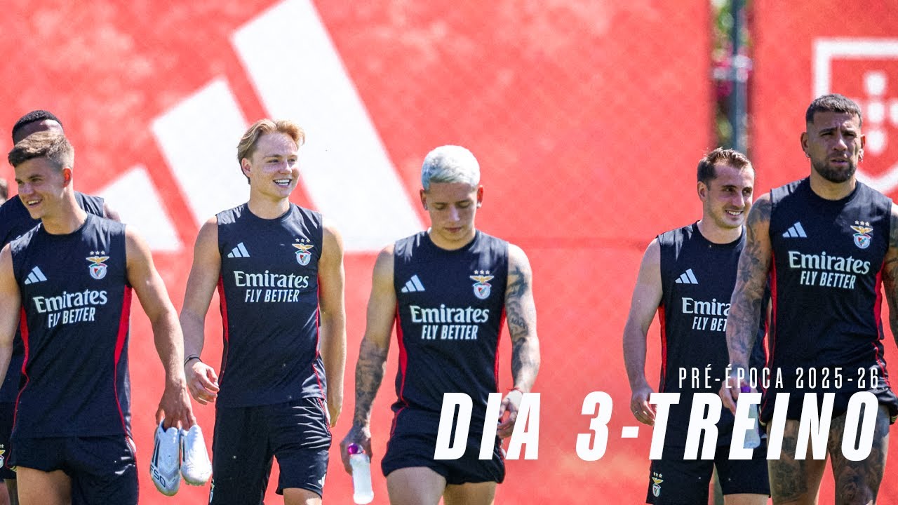 Pré-Época Dia 3 | Treino Benfica Campus