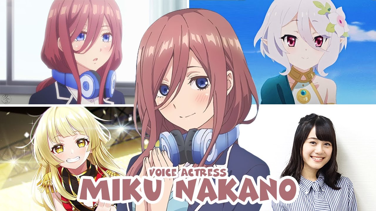 Gotoubun no Hanayome Anime Voice Actors / Seiyuu 