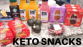 WEEKLY KETO GROCERY, SNACK AND STAPLES HAUL / NEW KETO ITEMS