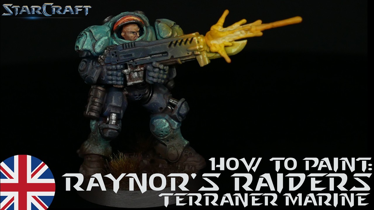 How to paint: Raynor's Raiders Terran Marine [english] - StarCraft TMG ...
