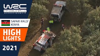 Rovanperä stuck in SS7! Highlights Stages 5-7 - WRC Safari Rally Kenya 2021