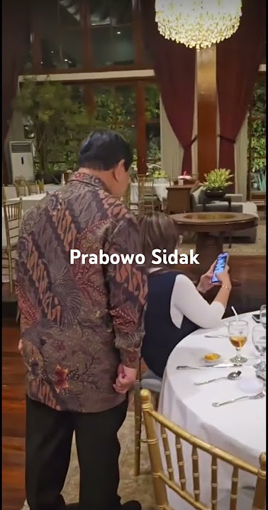 Lucunya Pak Prabowo #viralvideo #trendingshorts #lucu