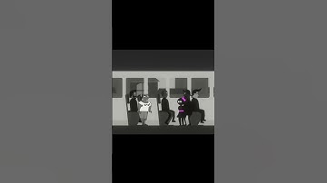 Willow protected by the awesome LeShawna inside the bus #gamedev