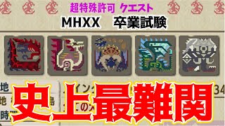 MHXX卒業試験【ありがとう3DS】