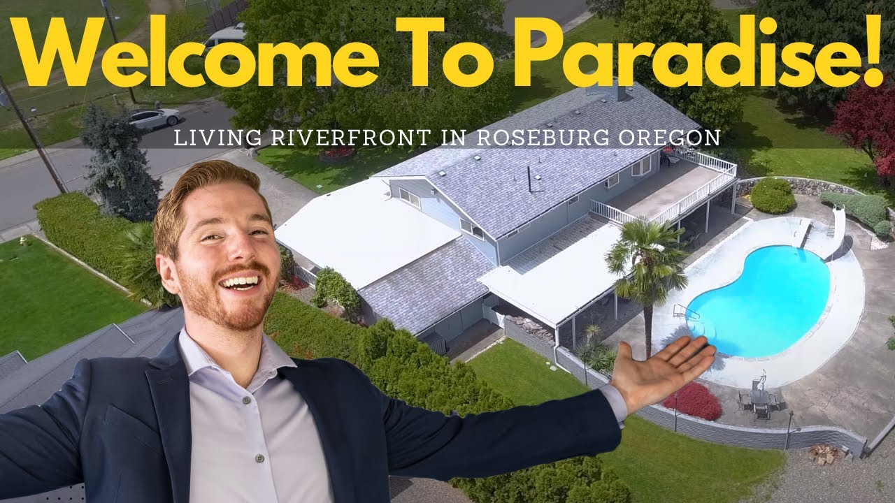 ๐ก Riverfront Roseburg Oregon Estate For Sale | 185 W Oriole Drive, Roseburg Oregon