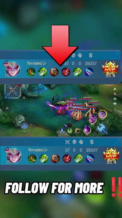 Dyrroth Damage Build #fyp #mlbb #mobilelegends #dyrrothmlbb #mlbbcreator #dyrroth #fypシ