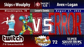 B-Town Beatdown 72 Doubles Loser's Semis: Skips+Woulphy vs Avex+Logan