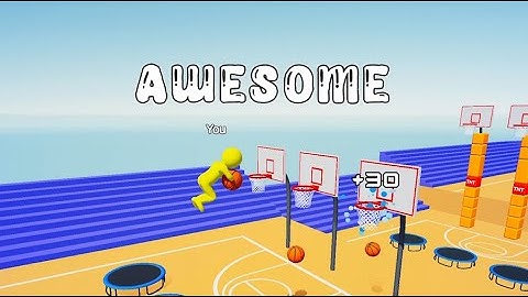Jump Dunk 3D - Voodoo Gameplay Walkthrough Level 13 #Shorts