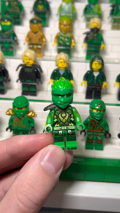Custom Lloyd Ninjago Minifigure 🟢🟢#lego #viral
