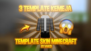 BAJU KOTAK KOTAK ⁉️😱 SHARE 3 TEMPLATE SKIN - Template Skin Minecraft