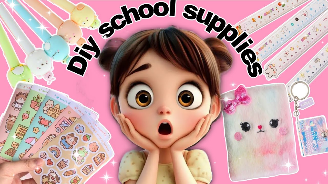 5 Amazing Diy *School Supplies* 📚🖋️ | jugad 💡| Best out of waste | Artistry chhaya