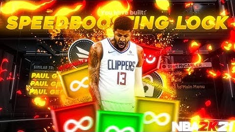 HOW TO MAKE THE BEST SPEEDBOOSTING SHOOTING LOCKDOWN BUILD IN NBA 2K21 BEST PERIMETER LOCKDOWN BUILD