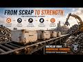 Old Rusty Fridges Become Steel Wrenches — Inside the Incredible Factory Process