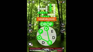 Wordscapes level 644 screenshot 3