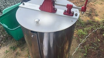 This Budget Manual Honey Extractor is Sweet!