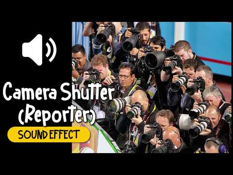 Camera Shutter Reporter Sound Effect | 相機 快門 記者 攝影師 快門音效 (High Quality)
