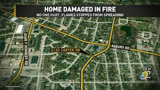 No one injured following spreading Dubuque house fire