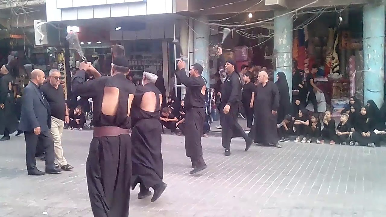 موكب جمهور الجديدة في السماوة شارع باتا