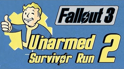 Fallout 3: The Unarmed Survivor Run Part 2