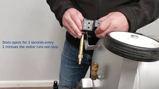 California Air Tools 10020CAD  Automatic Drain Valve Installation