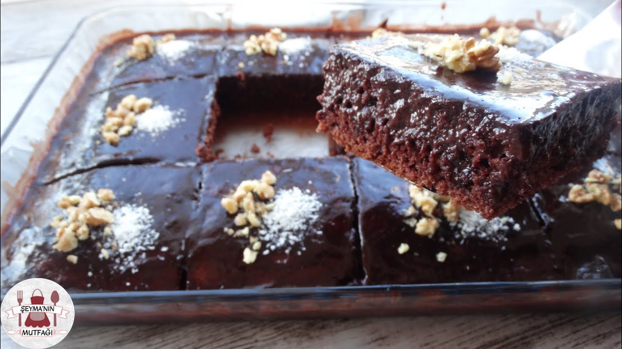 BROWNİ TADINDA ENFES ISLAK KEK TARİFİ YouTube