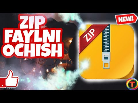 ZIP faylni ochish 2020