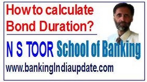 How to calculate Bond Duration?