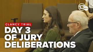 Jury deliberations continue in Lindsay Clancy triple murder trial