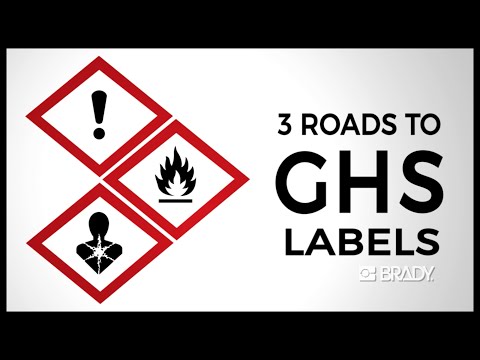 3 Roads to GHS Labels with Brady