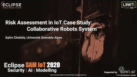 Risk Assessment in IoT Case Study: Collaborative Robots System