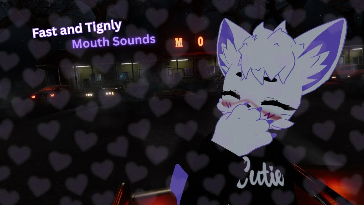 Furry ASMR: Femboy Kitty Does Fast Mouth Sounds