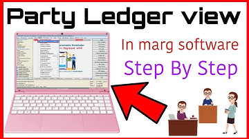 PARTY LEDGER VIEW  IN MARG SOFTWARE IN PDF/EXCEL 8434649593