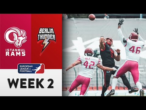 Istanbul Rams @ Berlin Thunder Highlights | Week 2 | 2022