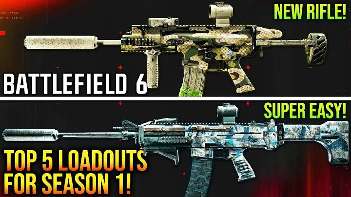 BATTLEFIELD 6: New TOP 5 BEST LOADOUTS After Update! (BF6 Best Weapons)