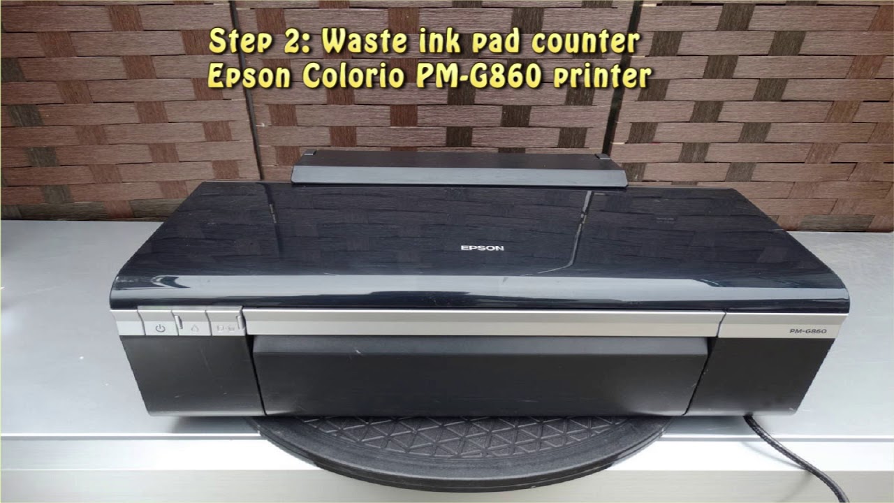 エプソンPM-G860メンテカウンタリセット済動作保証WIN10も対応 EPSON