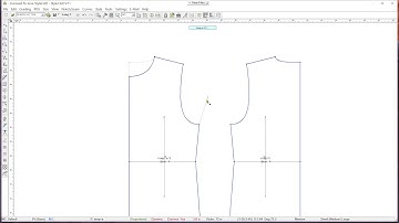 StyleCAD PDS V11 - Long Blouse Construction Part 1