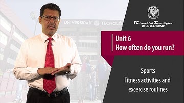 Unit 6: How often do you run?