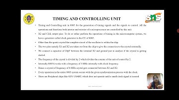 LECTURE VIDEO - TIMING AND CONTROLLING UNIT | J.SWATHI, AP/MCT