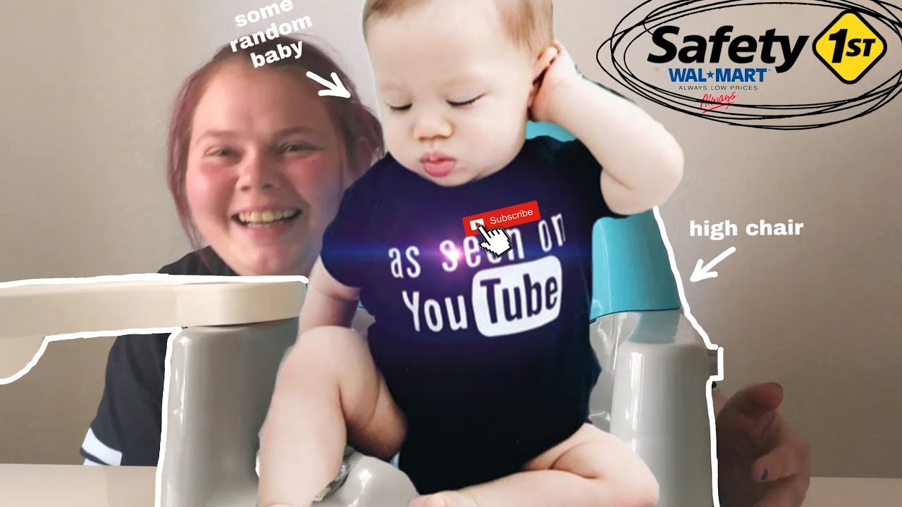 Safety first high chair Walmart YouTube