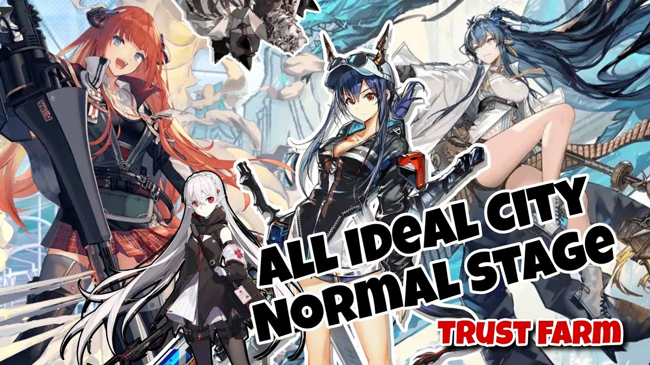 [Arknight] Clear All Stage with Ling on IDEAL CITY? IC-1 IC-2 IC-3 IC-4 IC-5 IC-6 IC-7 IC-8 IC-9