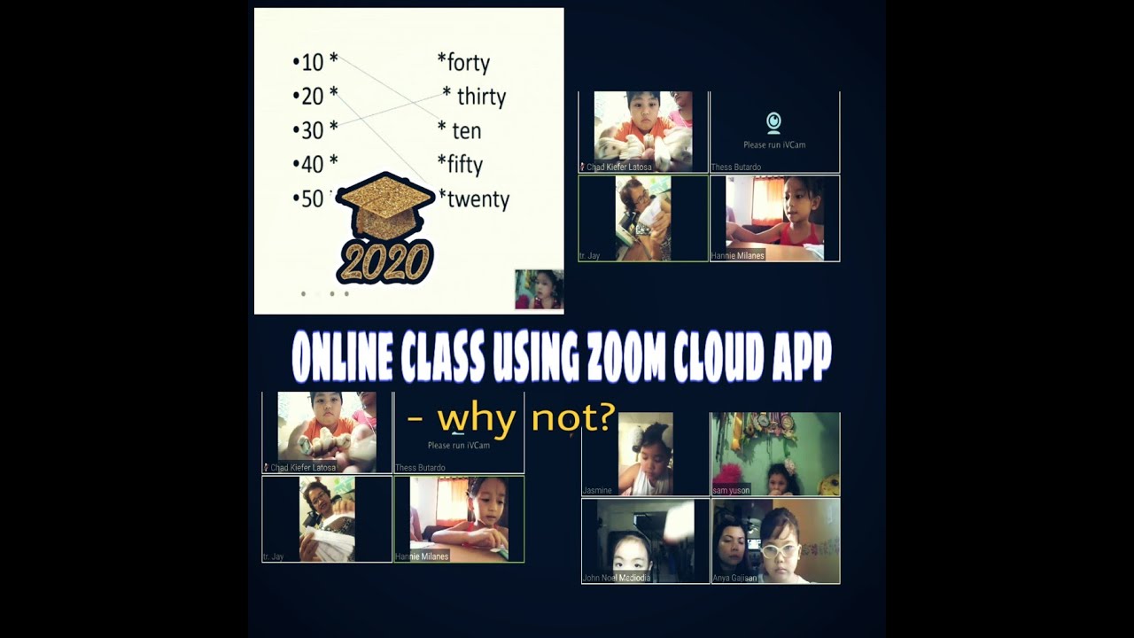 online class during quarantine By kinder 2