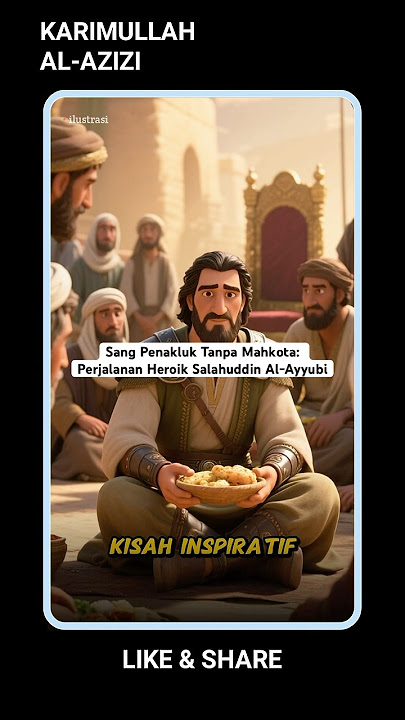 Sang Penakluk Tanpa Mahkota: Perjalanan Heroik Salahuddin Al-Ayyubi. #shorts #shortvideo
