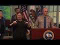 Raw video: Cal OES press conference on atmospheric river storm