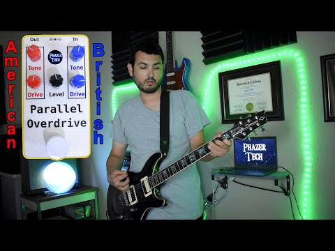 Updated Parallel Overdrive Circuit American British Tones In A Single Pedal