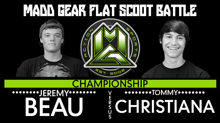 Madd Gear Flat Scoot Final | Jeremy Beau vs Tommy ...
