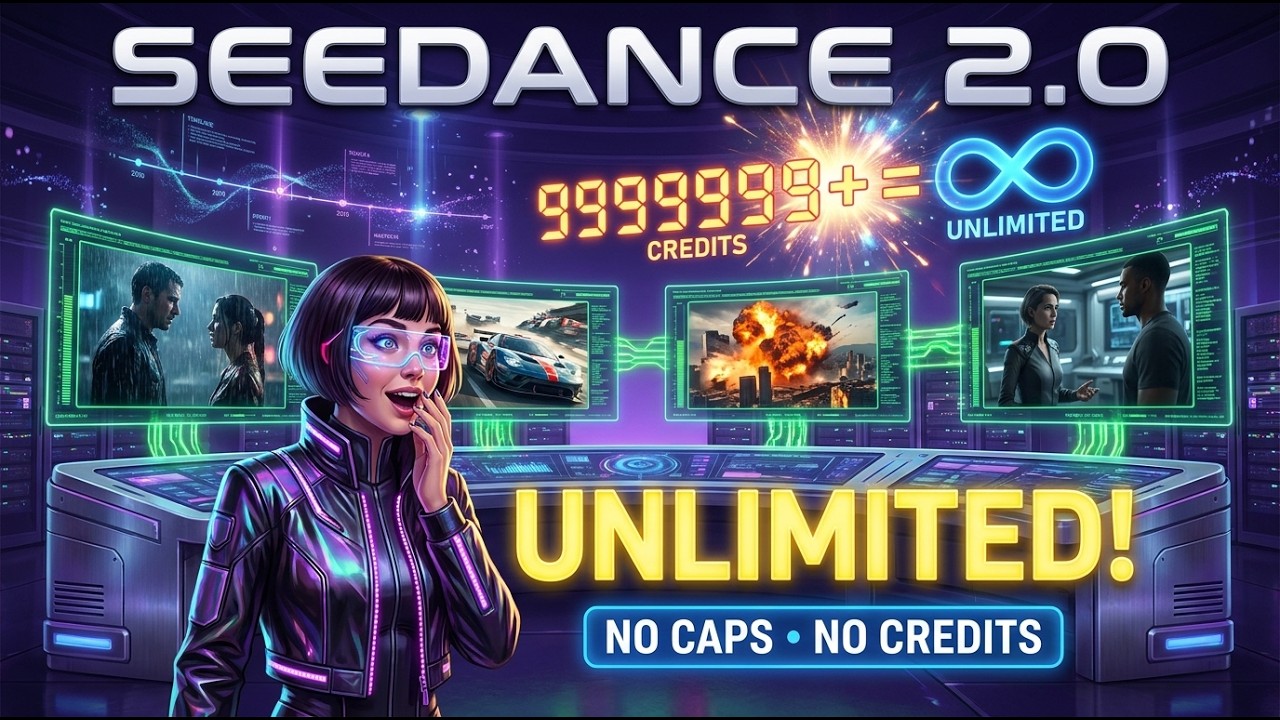 The ONLY Place You Can Use Seedance UNLIMITED (No Credits, No Caps) | Higgsfield Seedance Unlimited