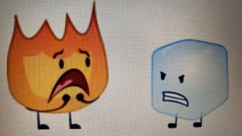 The BFDI Show S2 E1 Ice Cubes Very Bad Mood