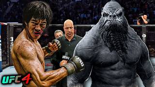 غول المجاري ضد بروس لي (EA Sports UFC 4) - مباراة إعادة screenshot 5
